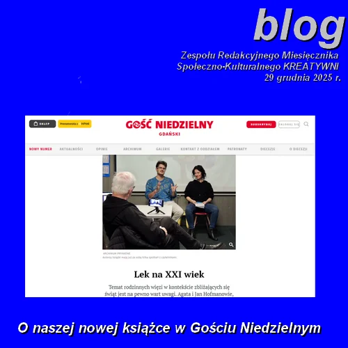 O naszej nowej książce w Gościu Niedzielnym