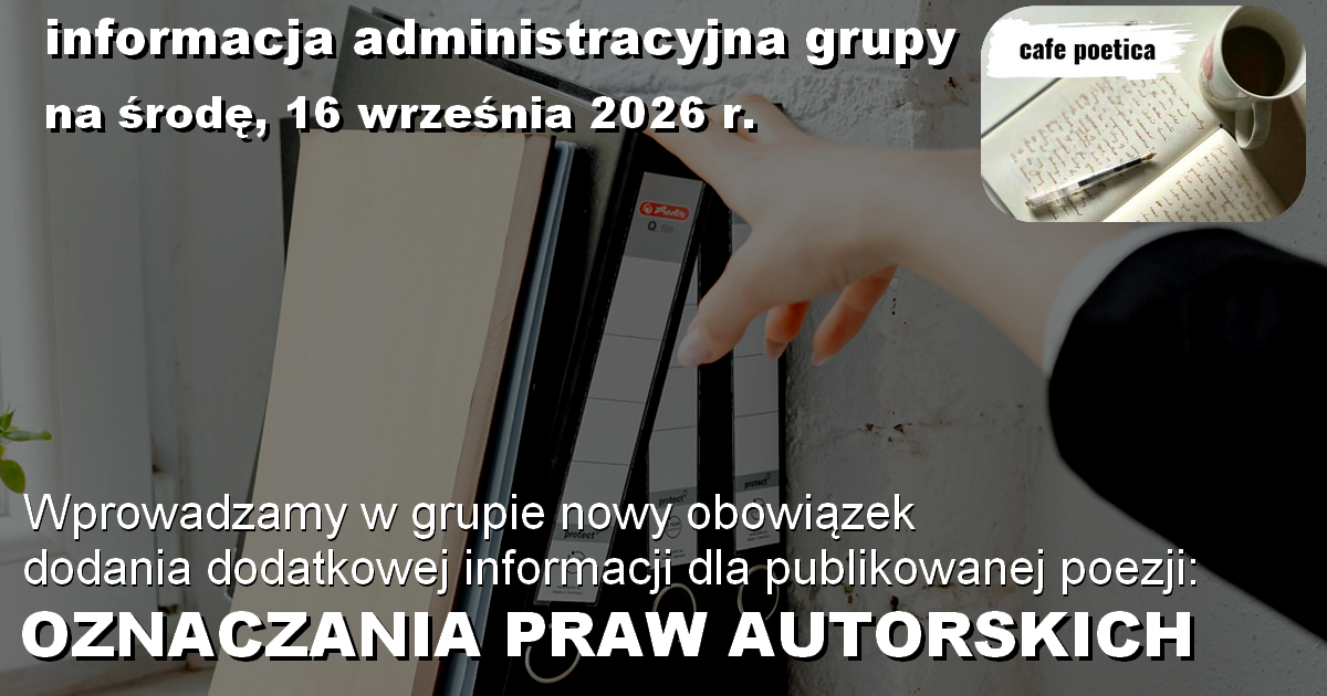 Zasady oznaczania treści tworzonych z wykorzystaniem AI w grupie Cafe Poetica