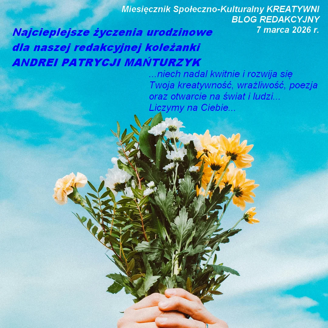 Życzenia urodzinowe dla Andrei Patrycji Mańturzyk