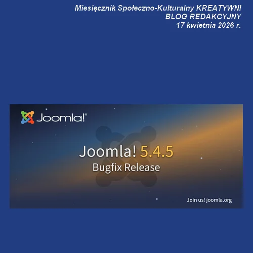 Kolejna aktualizacja systemu: wersja 5.4.5