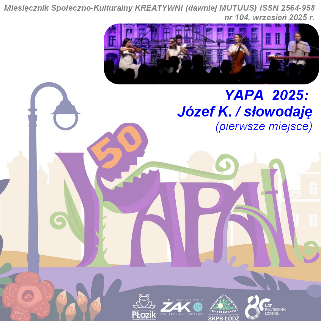 Józef K. / słowodaję (Yapa  2025)