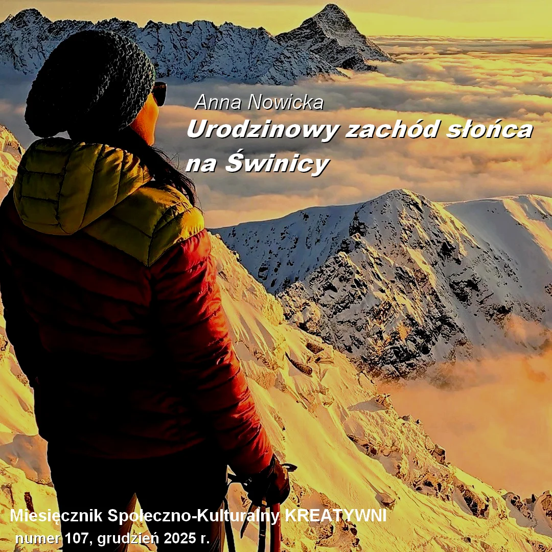 Urodzinowy zachód słońca na Świnicy: 30 listopada 2025 r.