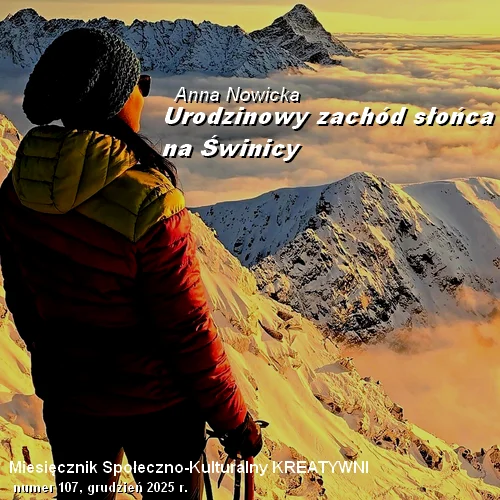 Urodzinowy zachód słońca na Świnicy: 30 listopada 2025 r.