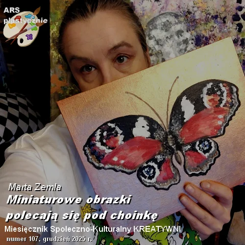 Miniaturowe obrazki polecają się pod choinkę