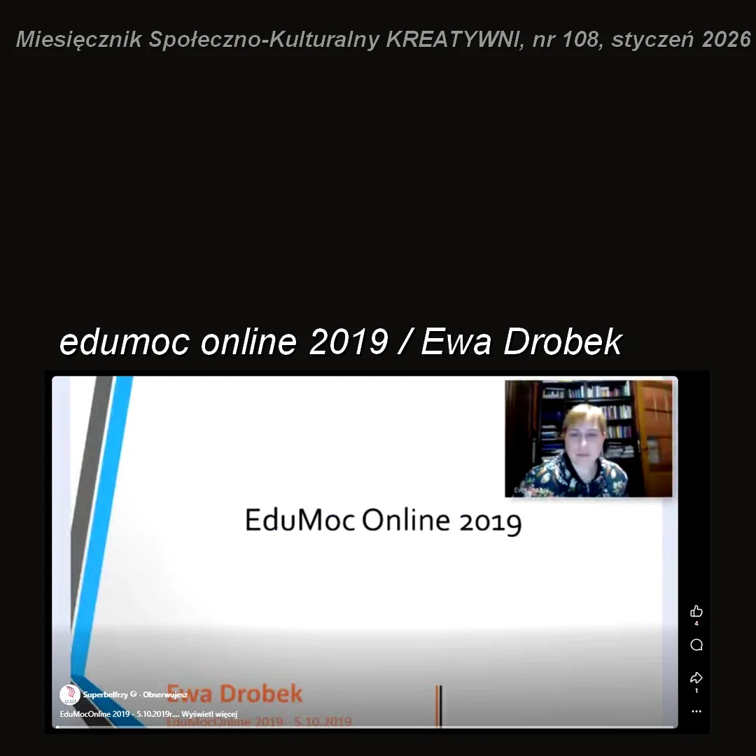 Archiwum EduMoc Online 20219: EWA DROBEK