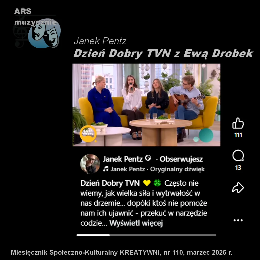 Dzień Dobry TVN z Ewą Drobek / Janek Pentz
