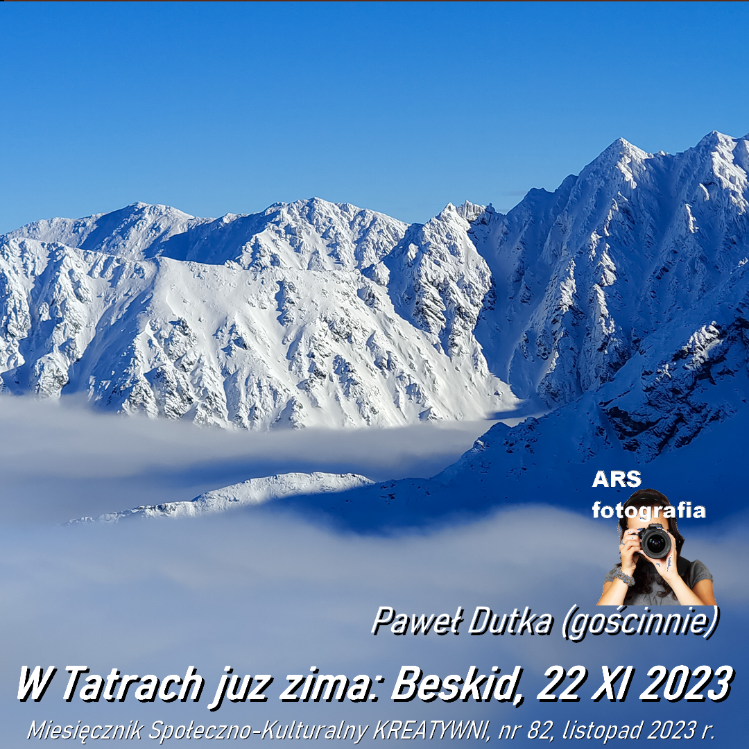 W Tatrach już zima: Beskid, 22 XI 2023 / Paweł Dutka (gościnnie)