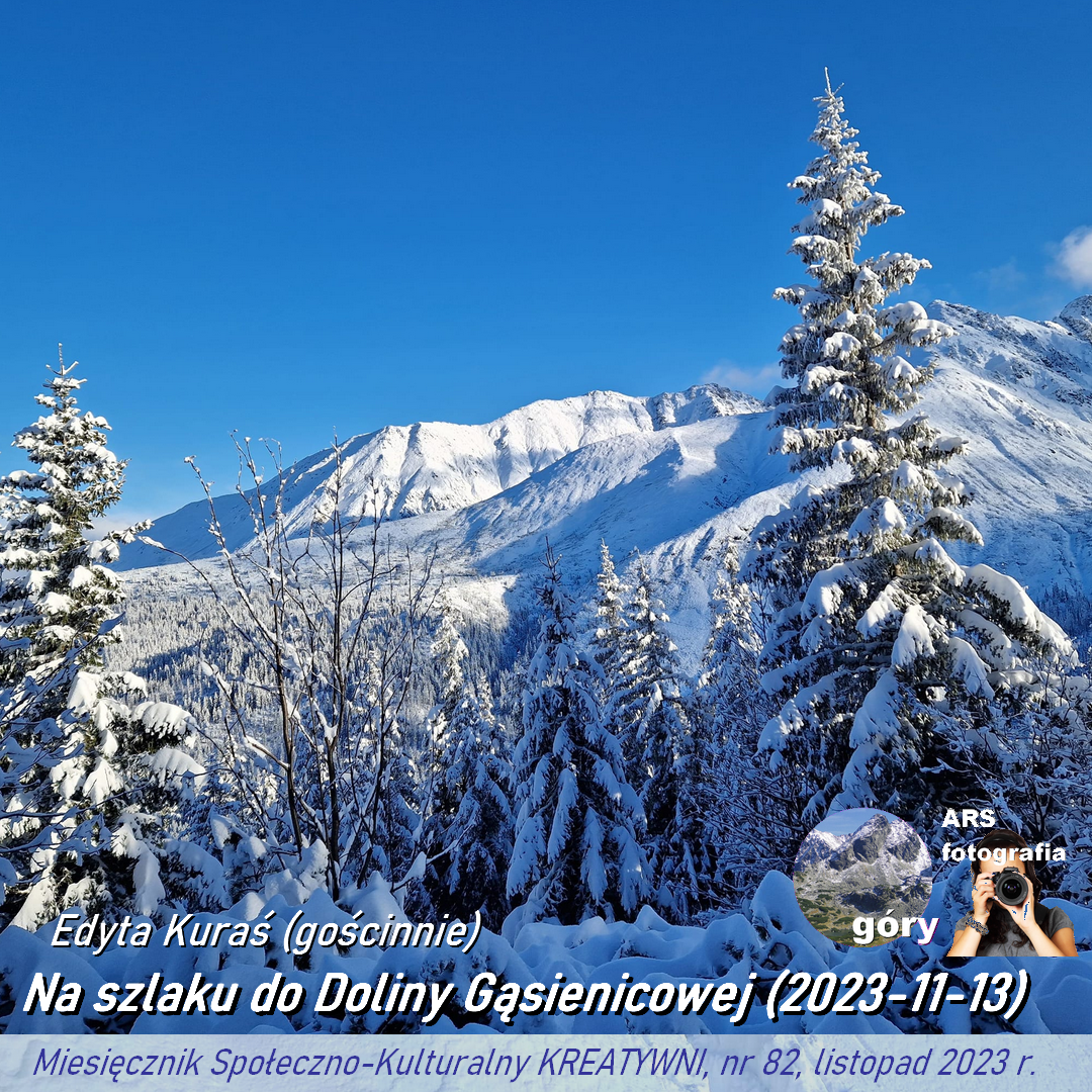 Na szlaku do Doliny Gąsienicowej (2023-11-13) / Edyta Kuraś (gościnnie)