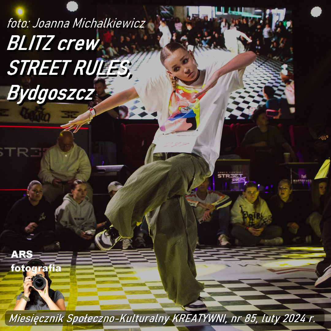 Blitz crew na STREET RULES w Bydgoszcz, luty 2024 / Foto Joanna Michalkiewicz