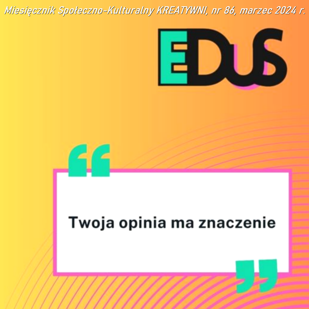 NAPRAWIAMY SZKOŁĘ: Twoja opinia ma znaczenie